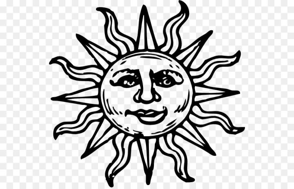 Солнце рисунок