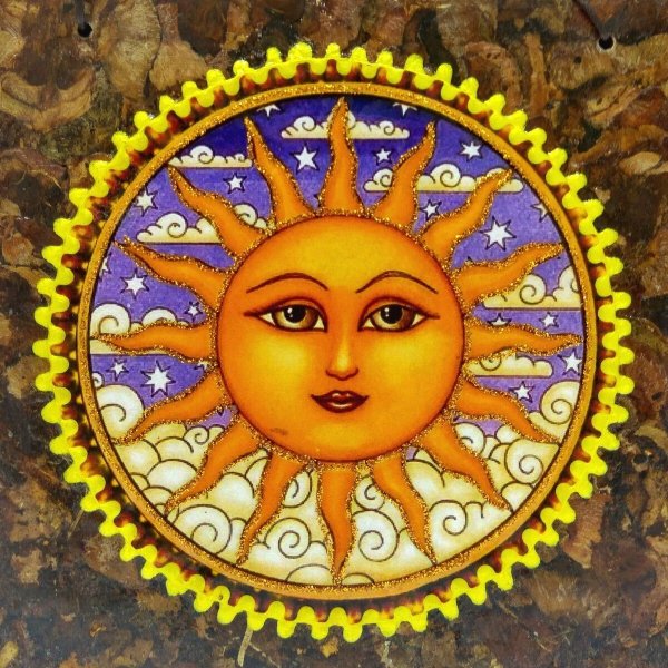 Солнце из сказки о мертвой царевне и семи богатырях