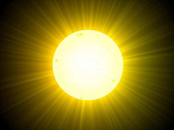 Солнце мультяшное