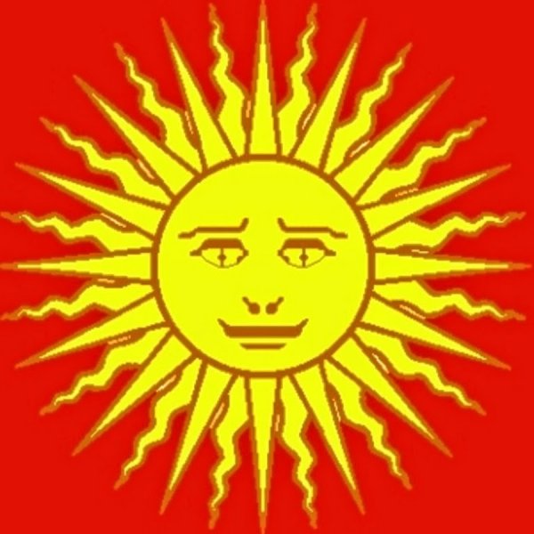 Флаг с солнышком