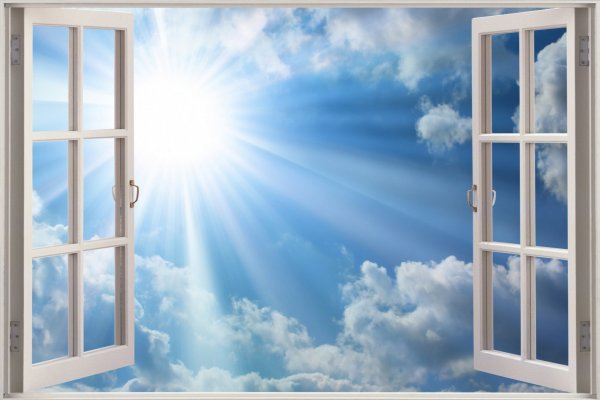 Раскрытое окно