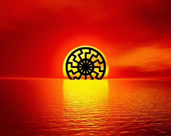 Черное солнце символ