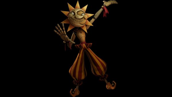 Кошмарные Луна и солнце Animatronics