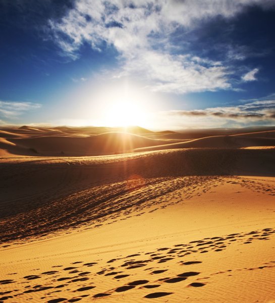 Жаркая пустыня