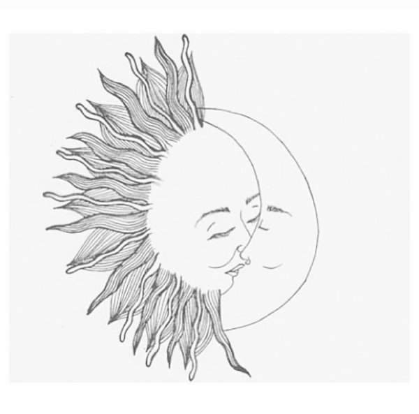 Тату солнце эскизы