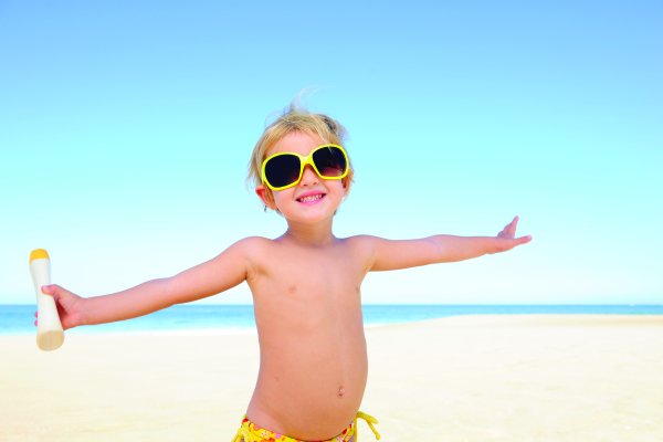 Солнечные ванны для детей