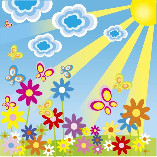 Фон для детсада