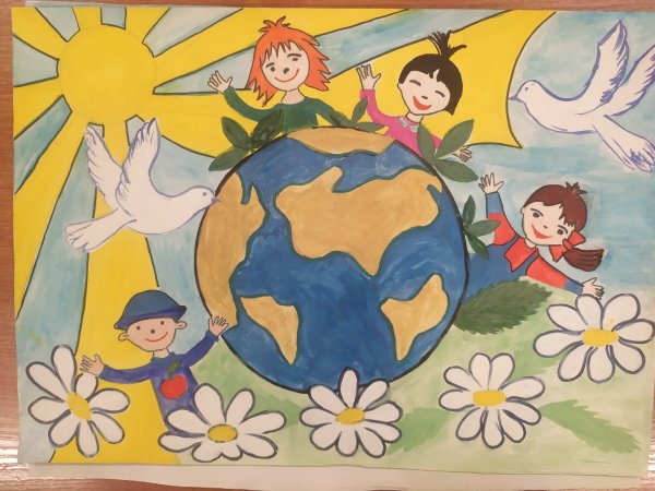 Надпись пусть всегда будет солнце