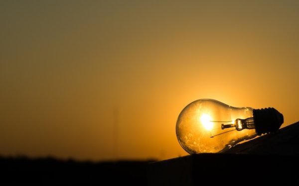 Свет заката лампа