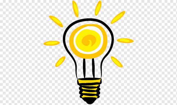 Лампочка светит рисунок