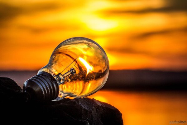 Лампочка и солнце рисунок