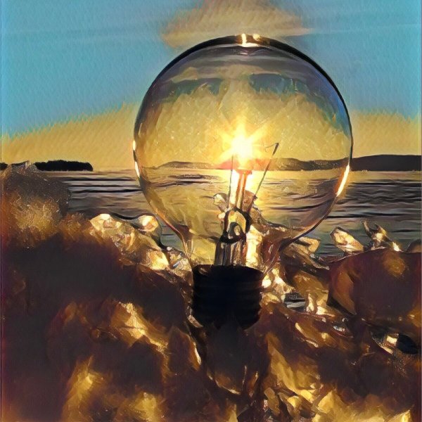 Яркая лампочка