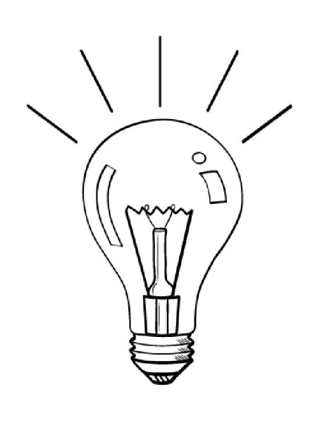 Горящие лампочки