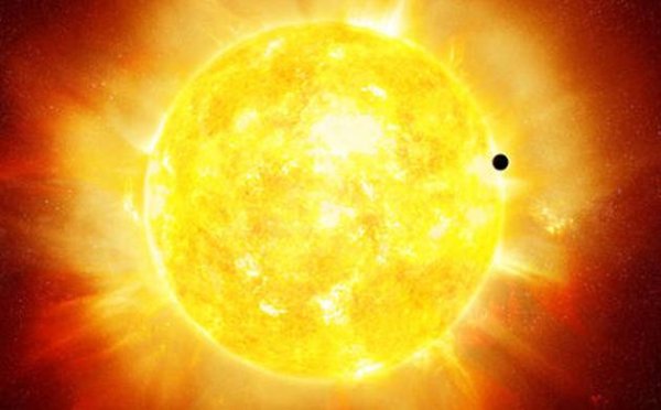 Меркурий рядом с солнцем