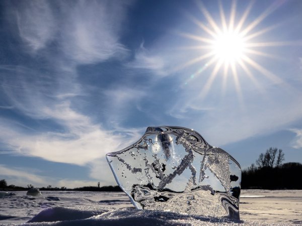 Чудеса природы зимой