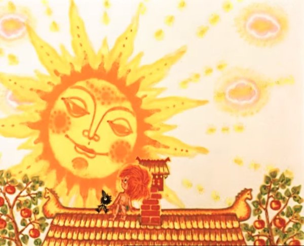 Красивое солнышко