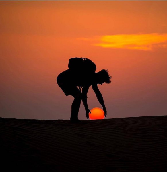 Смешной закат