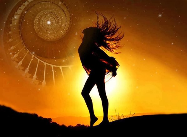 Яркое солнце