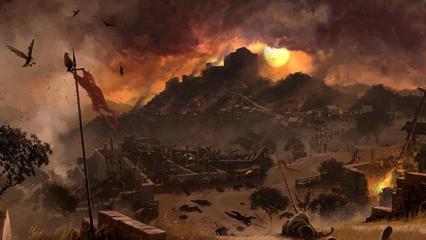 Закатное небо