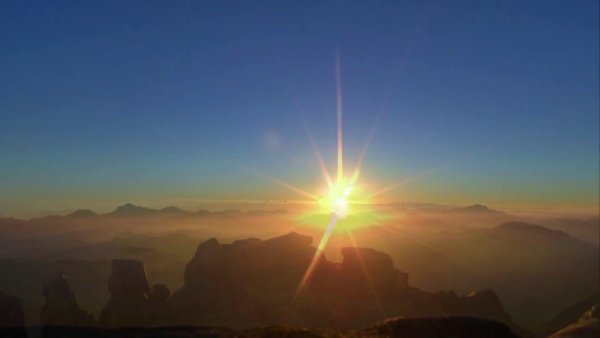 Синайские горы Восход солнца