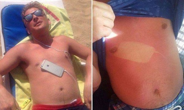 Прикольный загар у девушек
