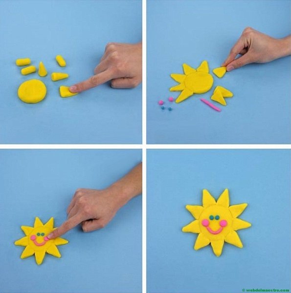 Пошаговое выполнение оригами «Солнышко» для начинающих