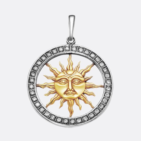 Кулон солнце красная Пресня