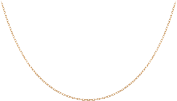 Золотая цепочка без фона
