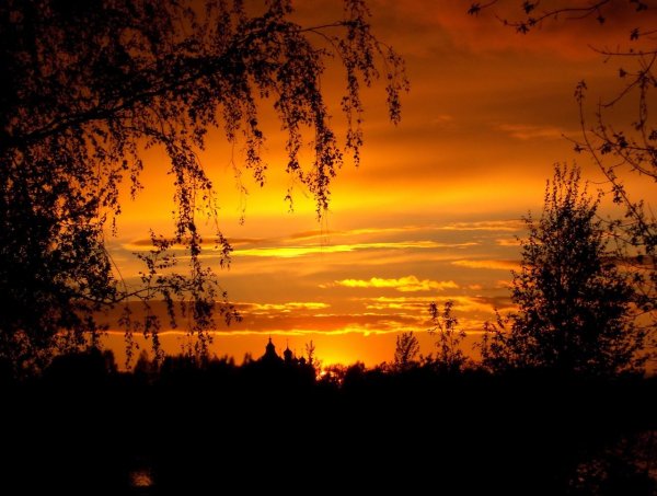 Прохладного летнего вечера