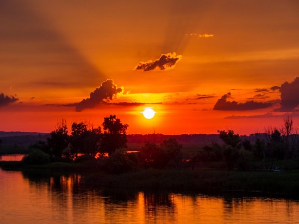 Природа вечер