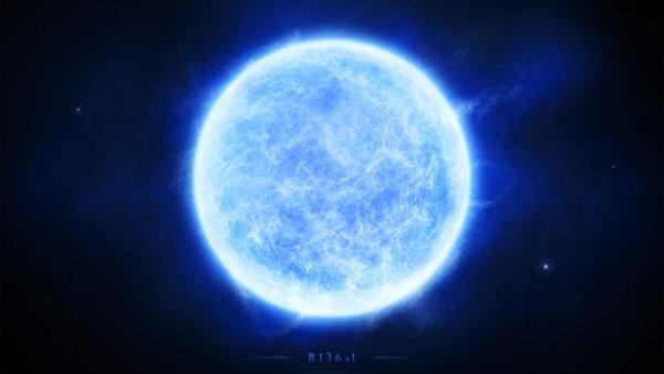 Звезда Стивенсон 2-18 и солнце