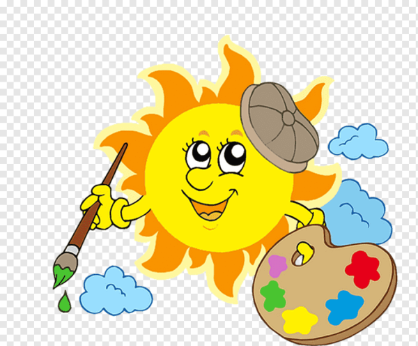 Солнце освещает землю