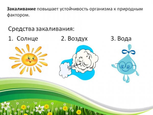 Солнце воздух и вода наши лучшие друзья