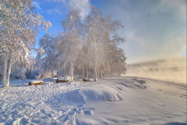 Мороз и солнце пейзаж