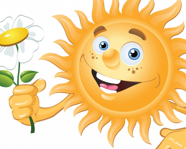 Радостное солнце