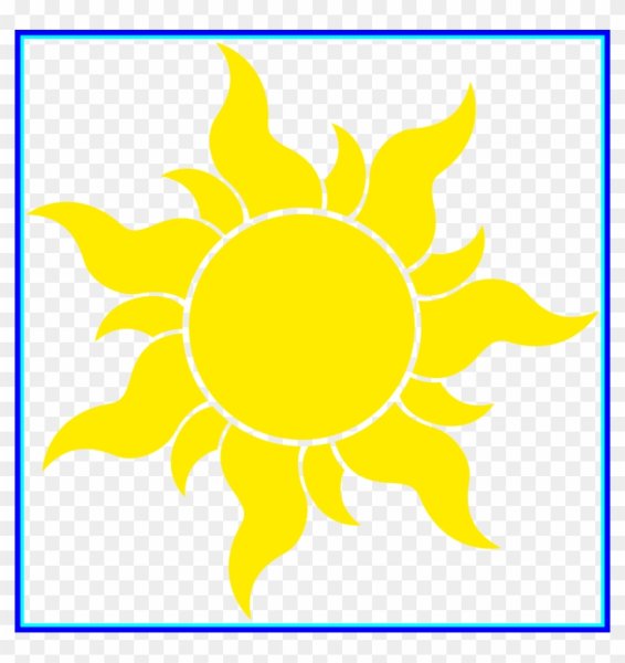 Знак солнца из Рапунцель