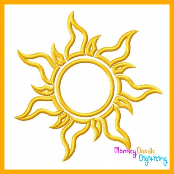 Символ солнца из Рапунцель