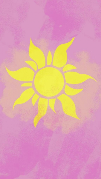 Солнце в мультике Рапунцель