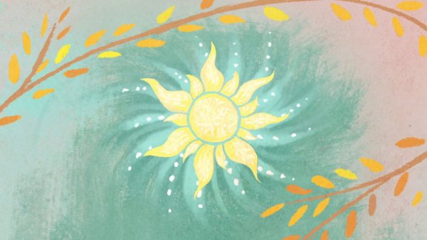 Солнце из Рапунцель