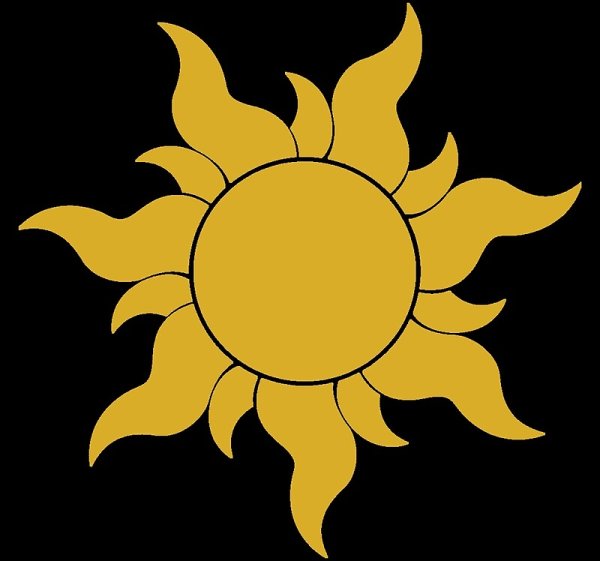 Рапунцель солнце