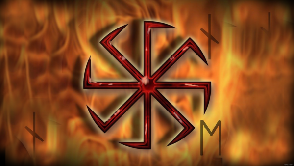 Звезда Руси символ Сварога