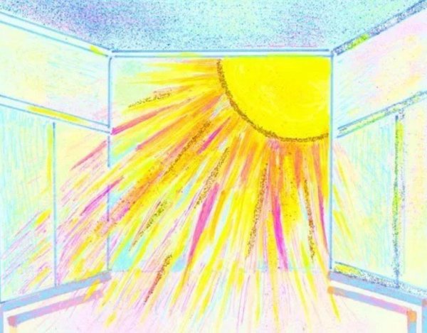 Солнечный Луч рисование