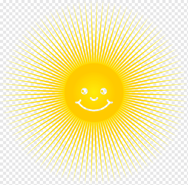 Солнце без фона