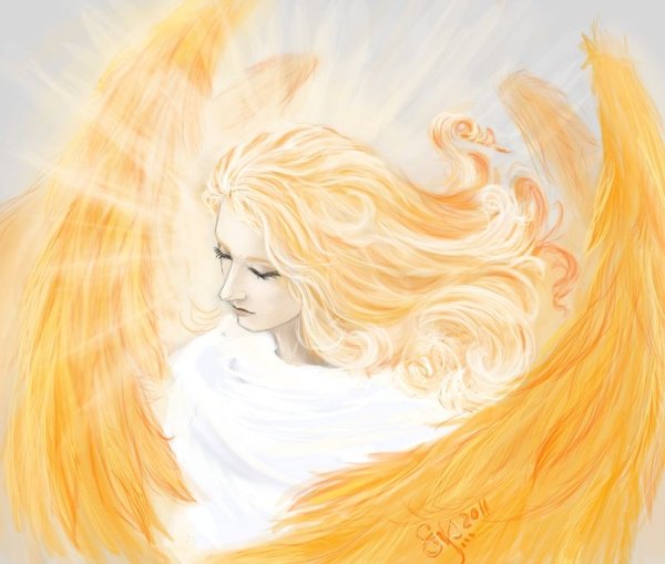 Шестикрылый Серафим Огненный