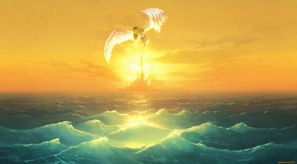 Ангел на море