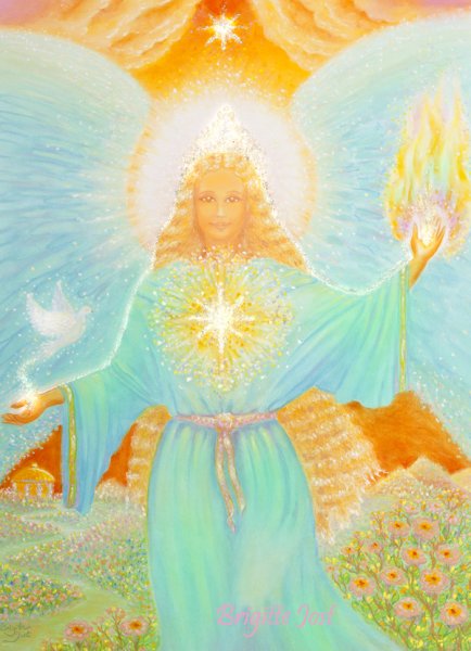 Ангел в небе