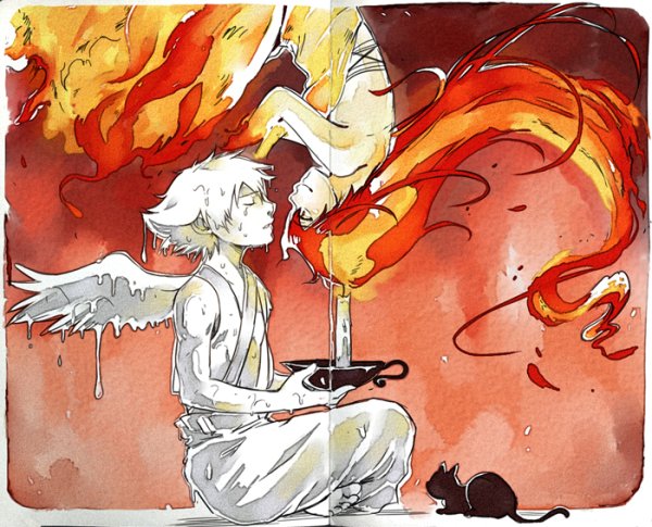 Габриэль Пикколо Икар и солнце комикс