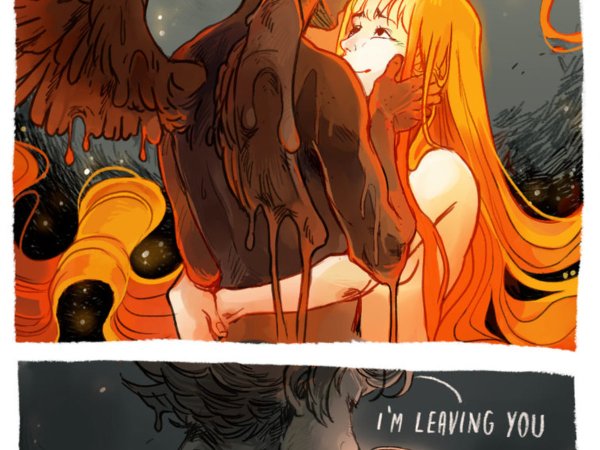 Комикс от Gabriel Picolo "Icarus and the Sun".