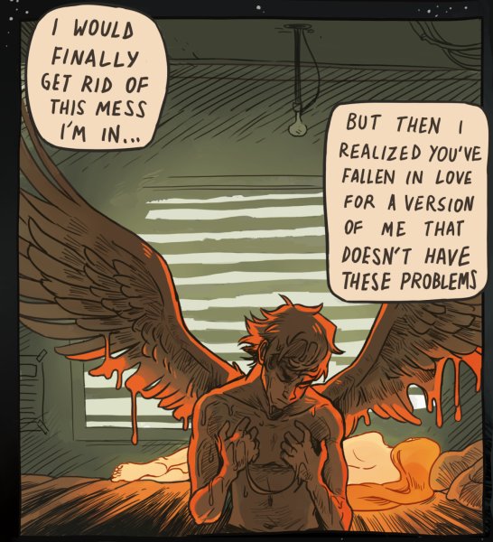 Комикс от Gabriel Picolo "Icarus and the Sun".