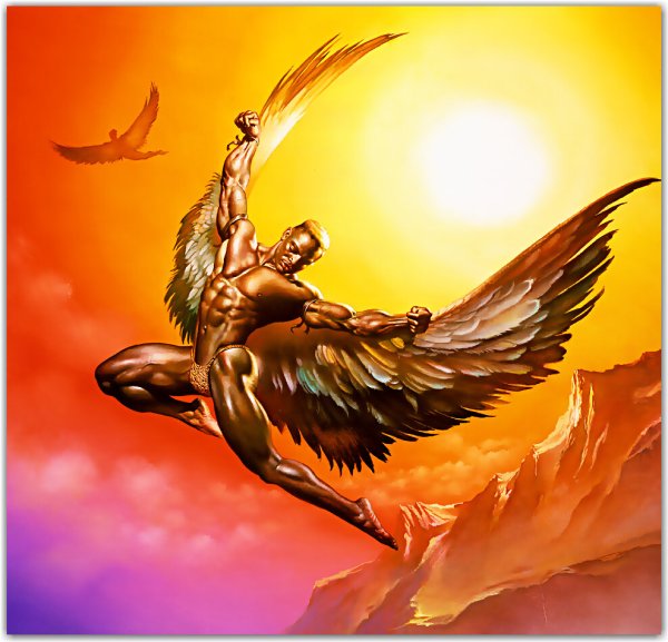 Икар полетел к солнцу